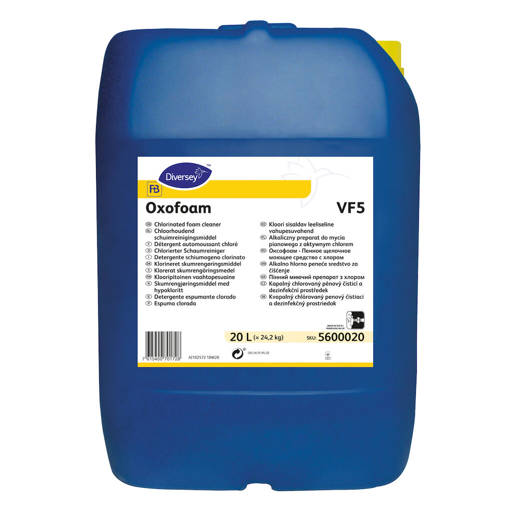 Oxofoam VF5 20L - Chlorinated foam cleaner